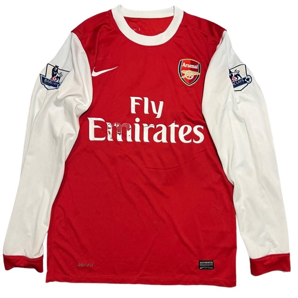 ARSENAL LONDON #19 WILSHERE 2011/2012 FOOTBALL SHIRT JERSEY HOME NIKE ORIGINAL M